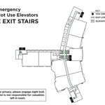 Evacuation Map Sign